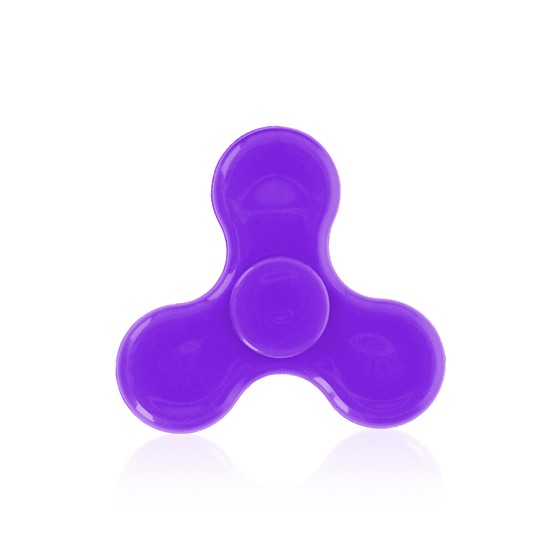 Purple Plain Fidget Spinner